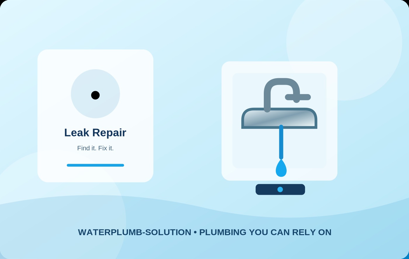 Leak repair service