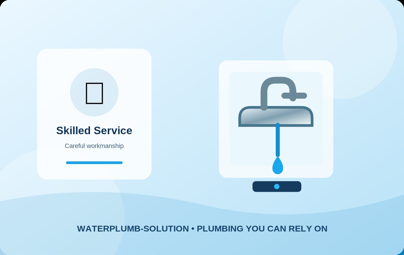 Professional plumbing service and workmanship